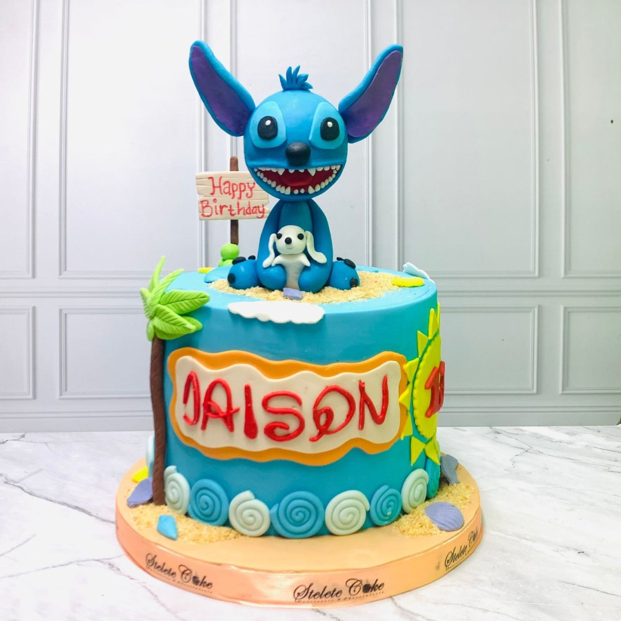 

Kue Ulang Tahun / Birthday Cake Tema Stitch / Kue Birthday Costum