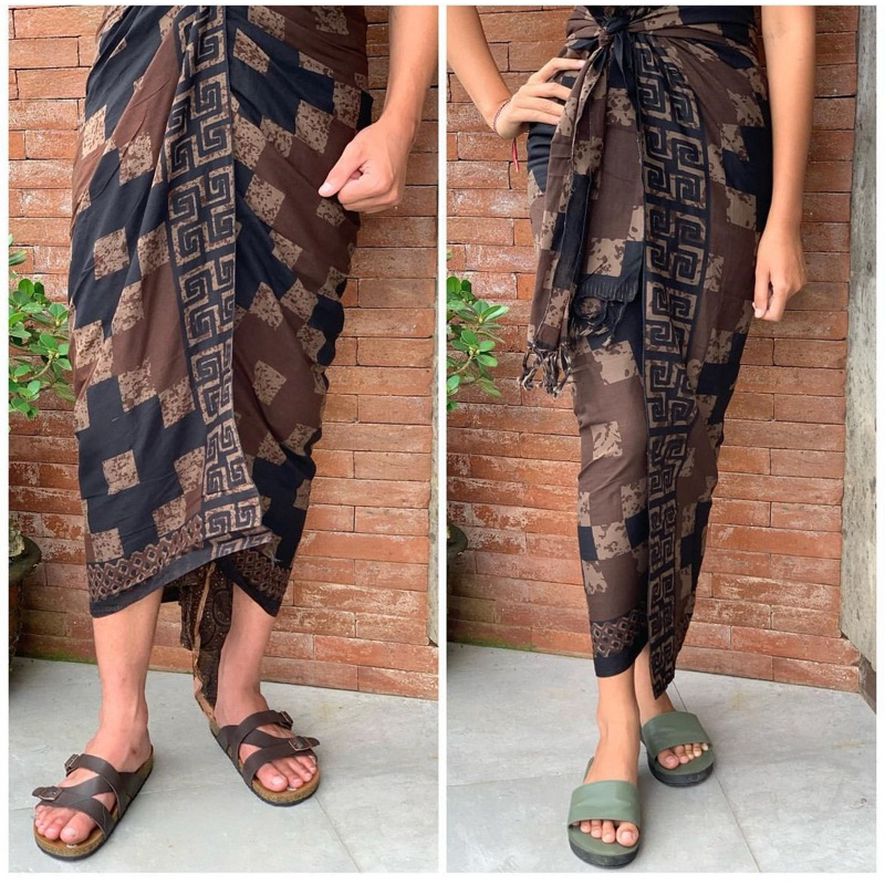 COUPLE BATIK PRINT / PAKAIAN ADAT BALI