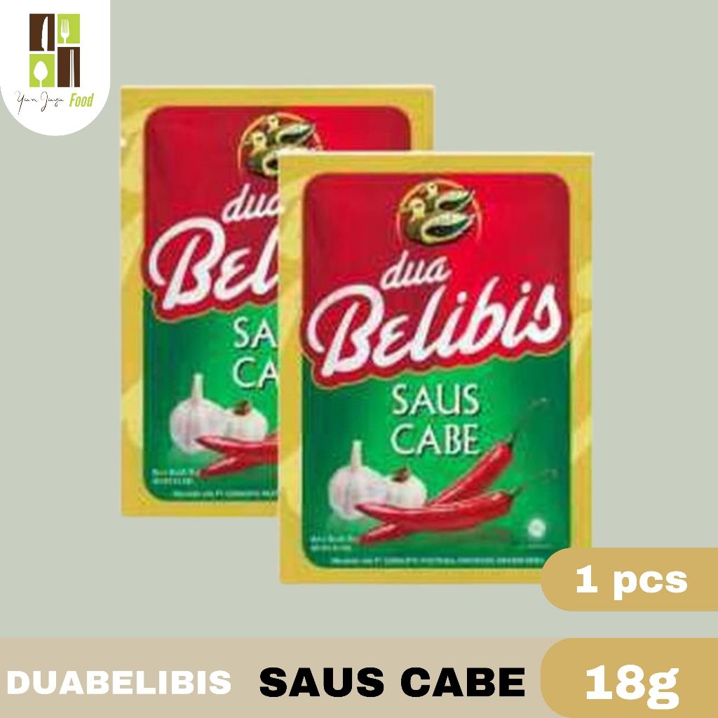 

Dua Belibis Saus Cabe / Saus Sambal / Saus Cabai Kemasan 18g / 1 PCS