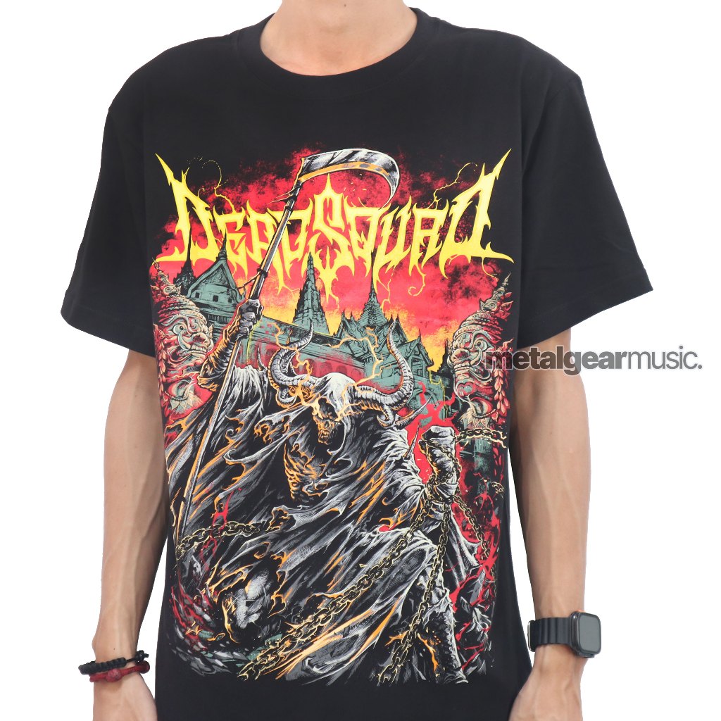 Metalgear merch Original Deadsquad - Bb Thailand 2024 Kaos pria Original 100%
