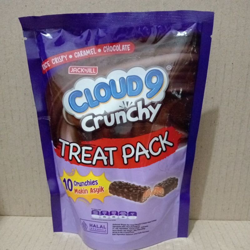 

Jack'nJill Cloud9 Crunchy Treat Pack Isi 10