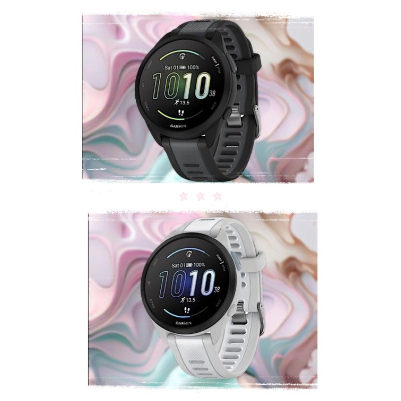 Jam tangan UNISEX (Pria & wanita) "SMART WATCH" GARMIN FORERUNNER 165, 165 MUSIC, Sport, ORIGINAL, B