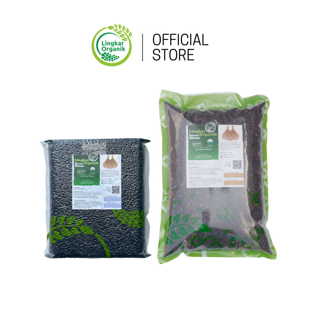 

Lingkar Organik - Beras Organik Hitam 2Kg & 2,5Kg