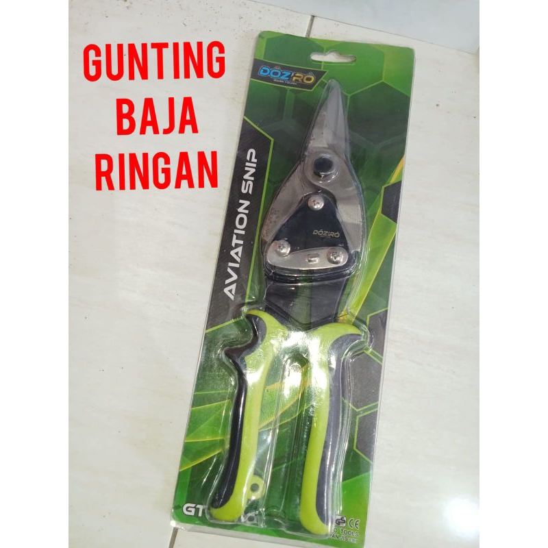 GUNTING BAJA RINGAN PLAT SENG DOZIRO