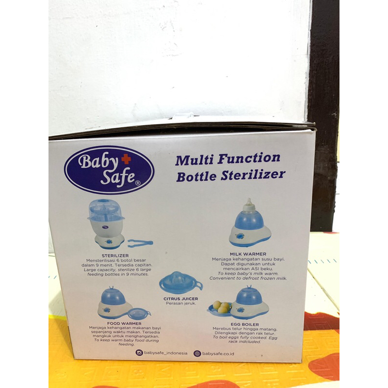 baby safe sterilizer