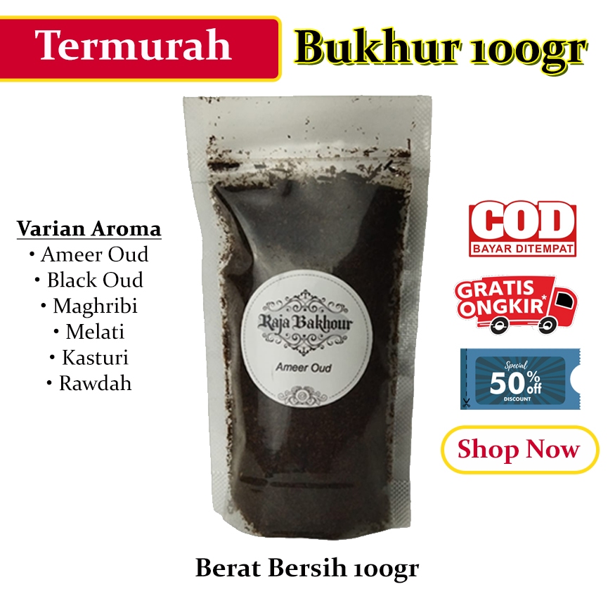 Buhur Ameer Oud 100gr Bakhoor Ameer Al Oud Bukhur Aromaterapi