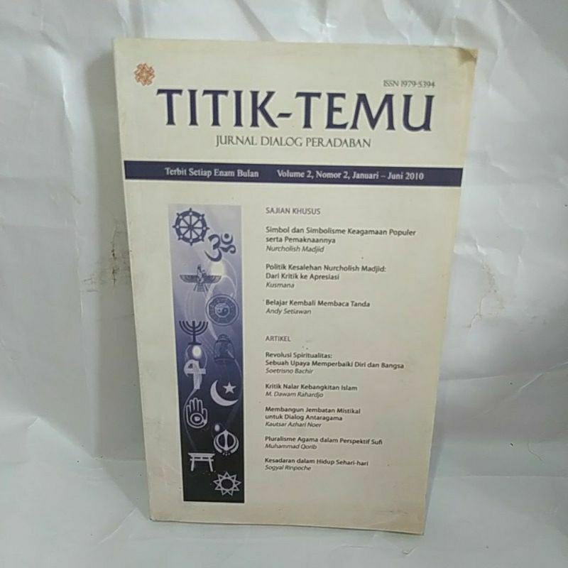 Titik temu jurnal dialog peradaban