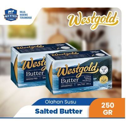 

Westgold Salted Butter 250 Gram / Westgold Salted Butter 250g