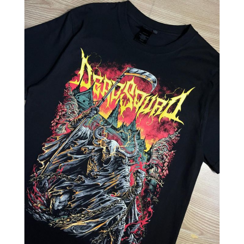 DARKSVIS MEGALITIKUM - kaos metal lengan pendek unisex event concert'