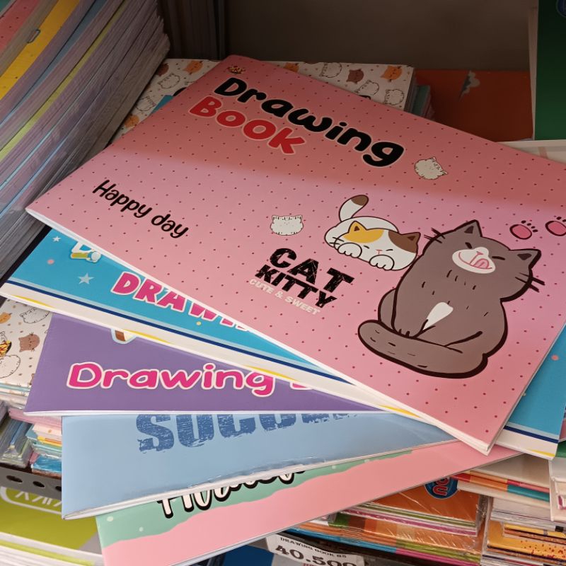 

buku gambar A4 kiky Tebal