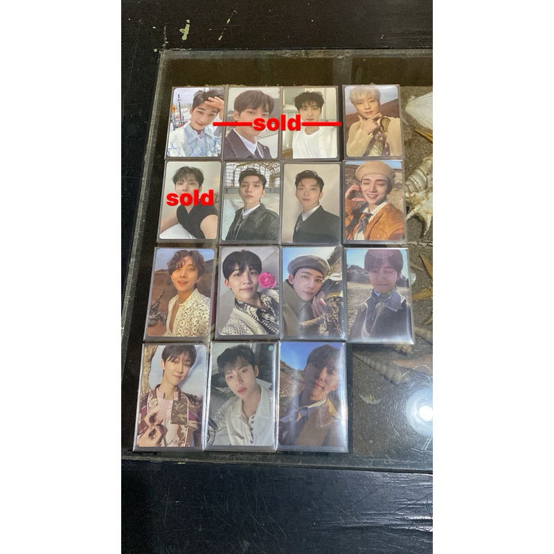 photocard seventeen photocard svt joshua op.3, joshua attaca carat  ver, joshua path ver, joshua ray