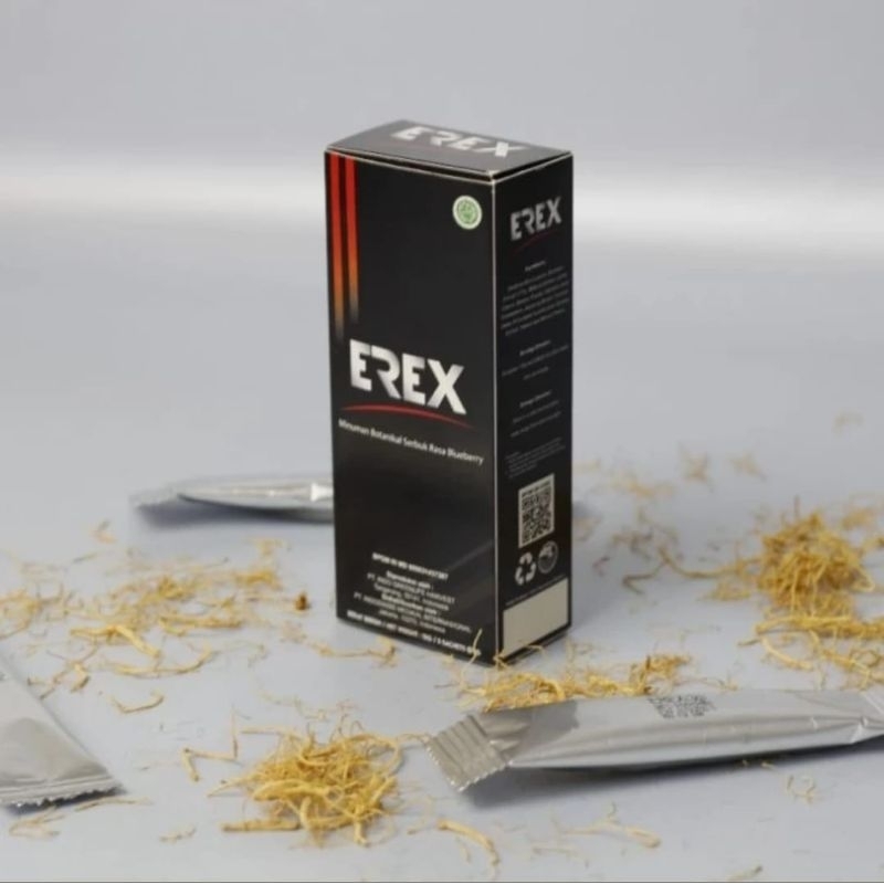EREX Suplemen Herbal Pria Original BPOM – Minuman Stamina & Energi Alami