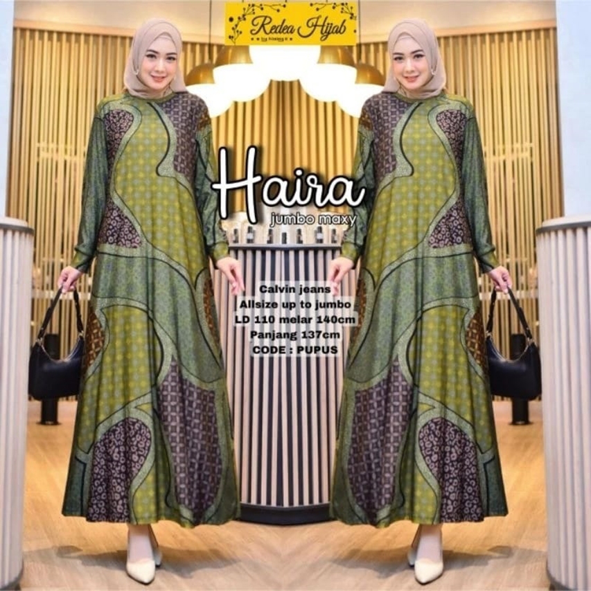 Sale Original Gamis Calvin Jeans Premium Motif Kekinian Terbaru Haira Mayra Batari Cendana Mentari E