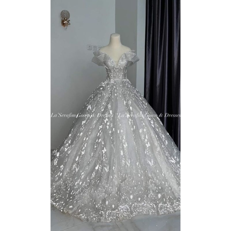 Gaun Pengantin Modern Murah gaun pengantin premium gaun pengantin luxury gaun reflektif Gaun pengantin second gaun pengantin preloved