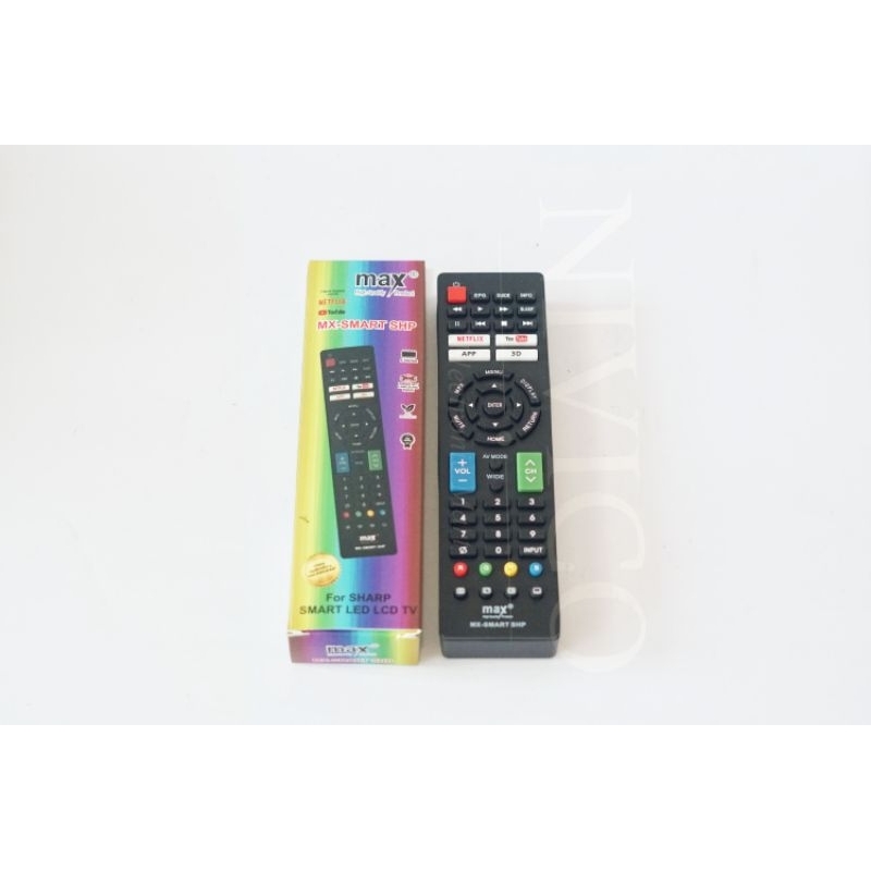 REMOT TV SHARP SMART LCD LED TV MAX