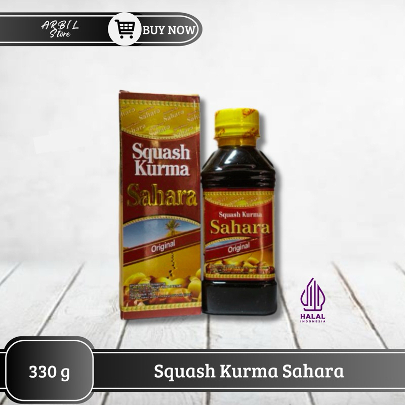 

Sari Kurma Squash Kurma Sahara Kemasan Baru 330 g