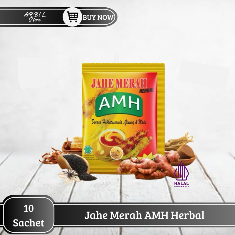 

Jahe Merah Super Amanah AMH Herbal