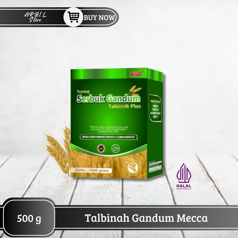

Serbuk Gandum Tepung Talbinah Mecca Original Terlaris 500 gram