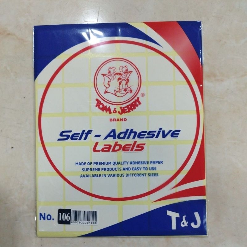 

Label Tom & Jerry No 106 (25*25mm)