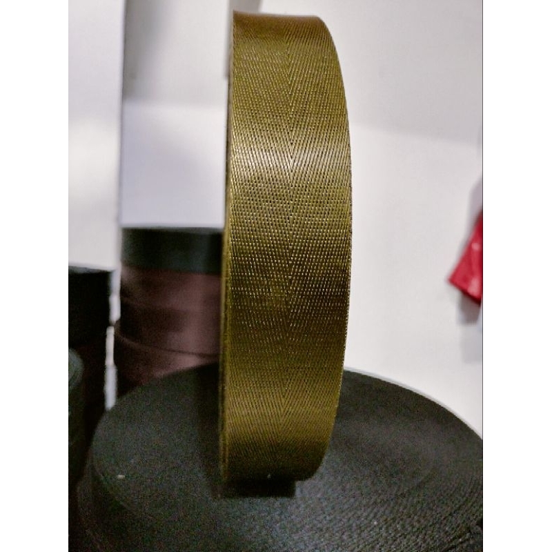 Bisban/ Tali webbing motif panah 3,8cm