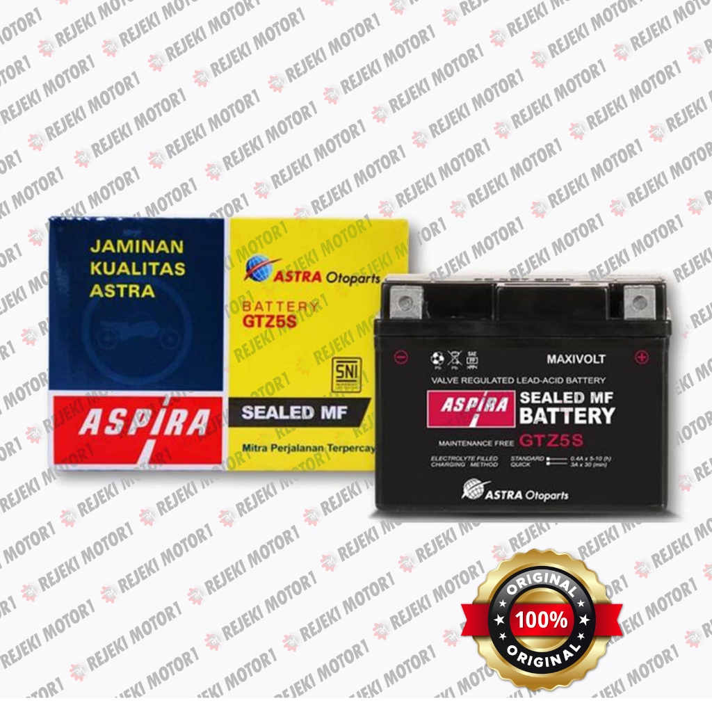 Aki Motor ASPIRA MF GTZ5S