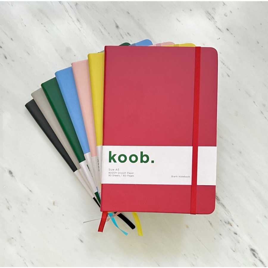 

A501 Koob. Notebook A5 Buku Tulis Polos / Plain Agenda Jurnal Diary, harian