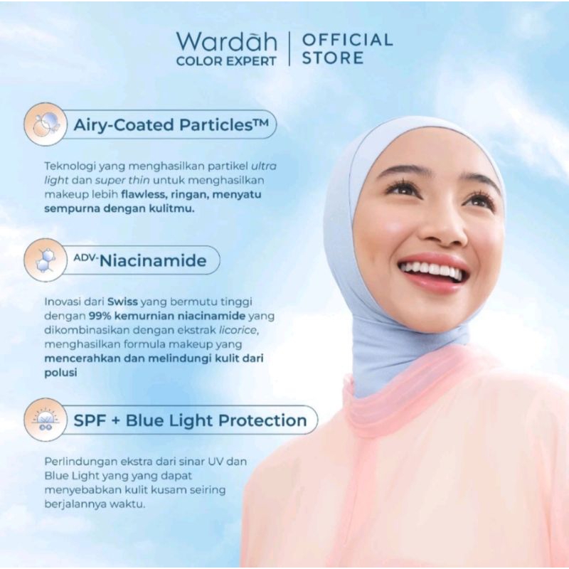 NEW! Wardah Lightening Fresh BB Tint 15ml - Base Makeup Super Ringan yang Diformulasikan