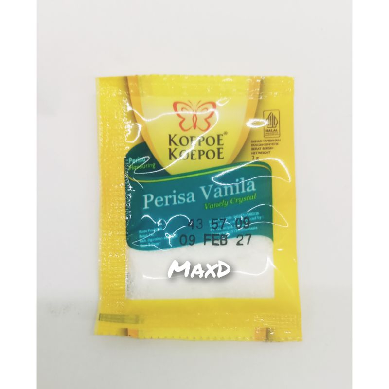 

Koepoe Koepoe Perisa Vanilla Bubuk 2g 1Pcs