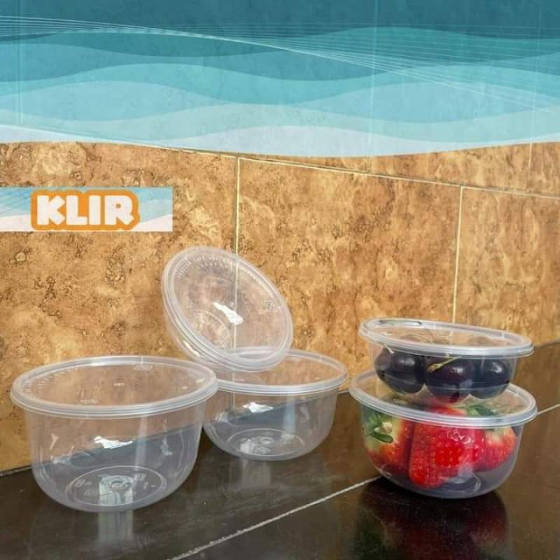 25pcs Thinwall KLIR Bowl 300ml/Thinwall Mangkok Klir 300