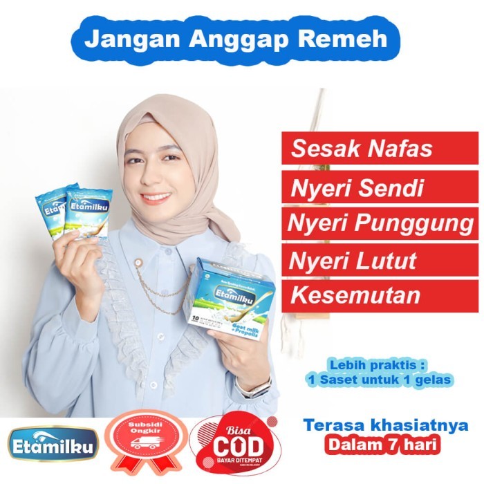 

ETAMILKU susu kambing etawa plus propolis BUKAN susu ETAPRO