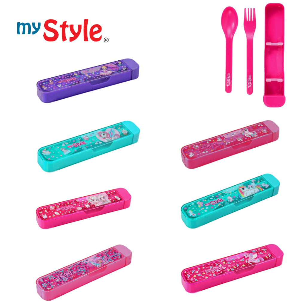 My Style 1501 Cuttlery Set for Junior Girls - Sendok & Garpu Anak Perempuan