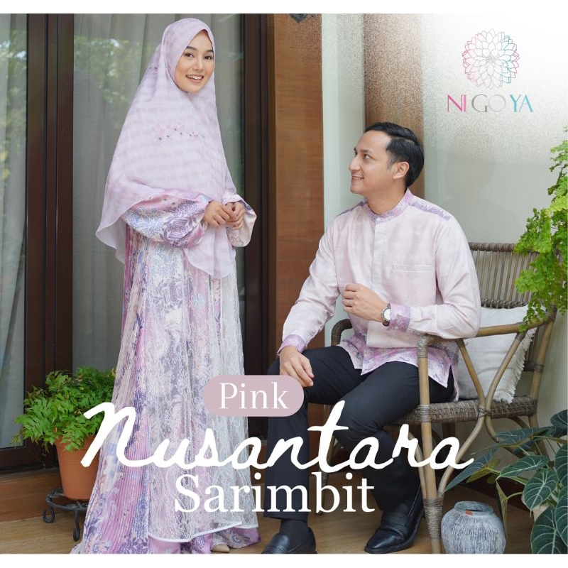 Nusantara Sarimbit Pink by Nigoya syar'i
