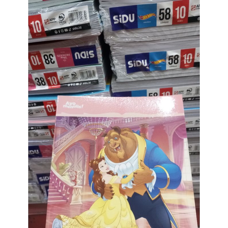 

SIDU BUKU TULIS 58 LEMBAR 10PCS