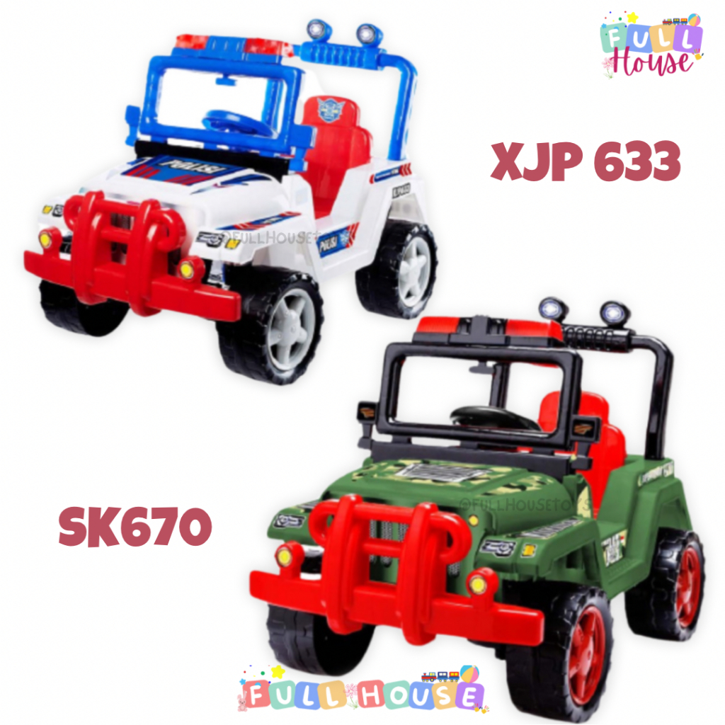 MOBIL DORONG ANAK MOBIL POLISI MOBIL TENTARA SK670 / XJP 633 SHP TOYS