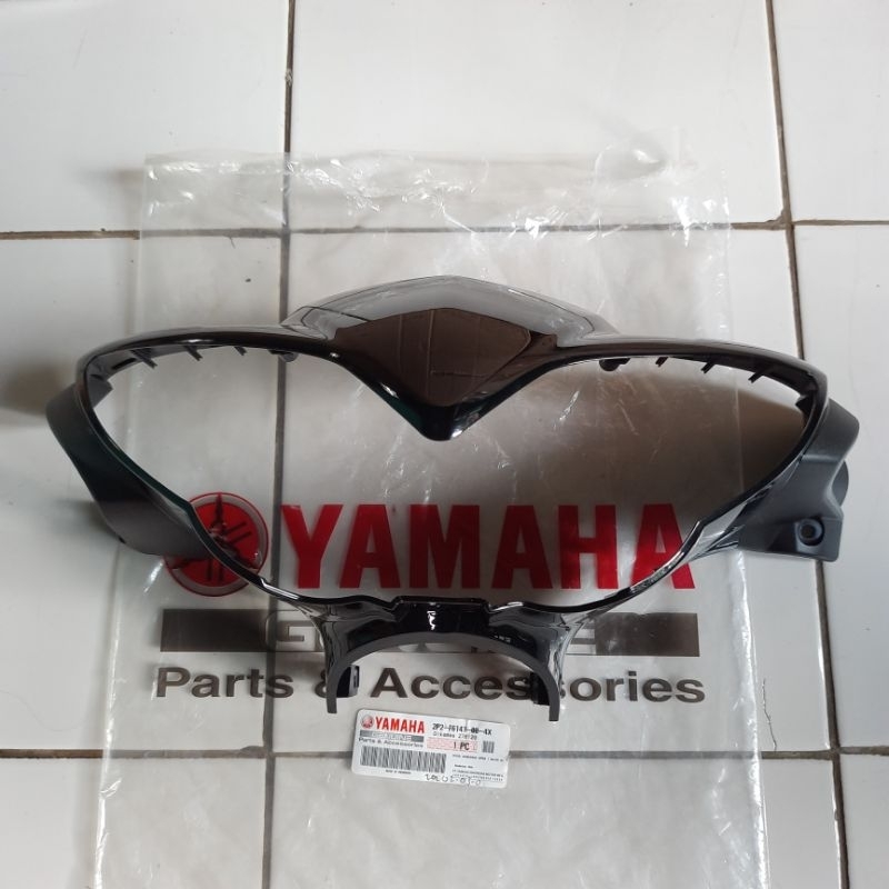 Batok  Depan Jupiter Z Burhan Burung Hantu Hitam Metalik | 2P2-F6143-00-4X