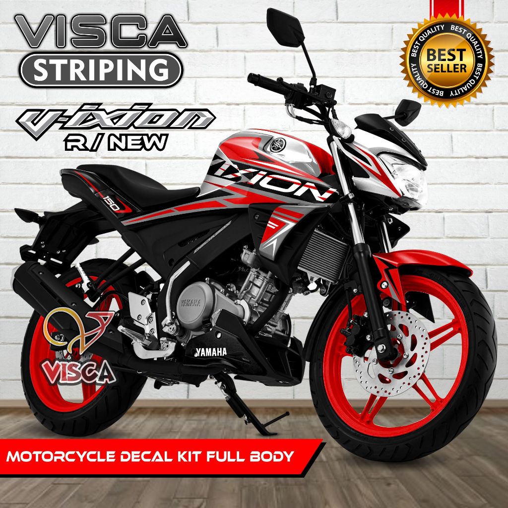 Decal Vixion R - Stiker Vixion R - Dekal Vixion R Full Body - Striping Vixion R Variasi - Decal Holo