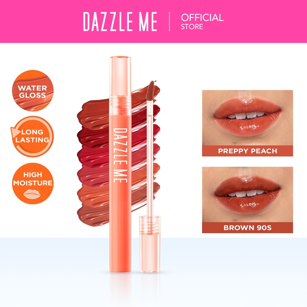 OCEAN BEAUTY - DAZZLE ME Glossip Girl Lip Cream | Hyper Hydrating 24H Moisturizer Lipcream High Pigm