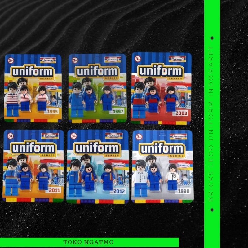 WIKI BRICKS LEGO SERAGAM KASIR INDOMARET