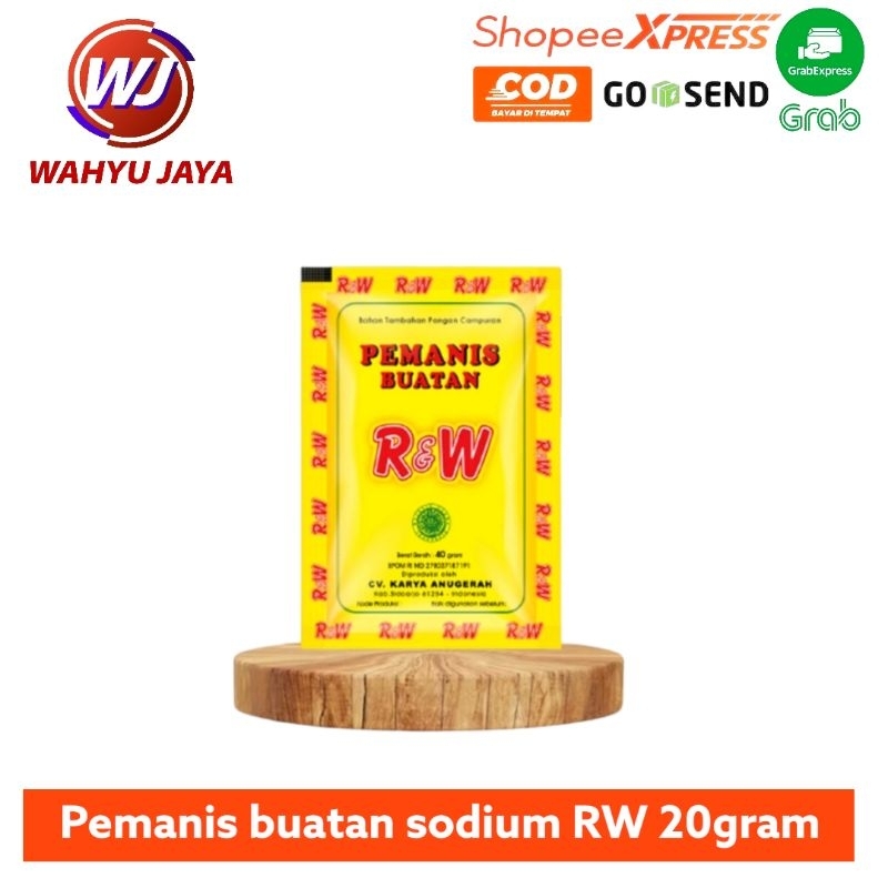 

Pemanis buatan sodium RW (20gram x 10pcs)