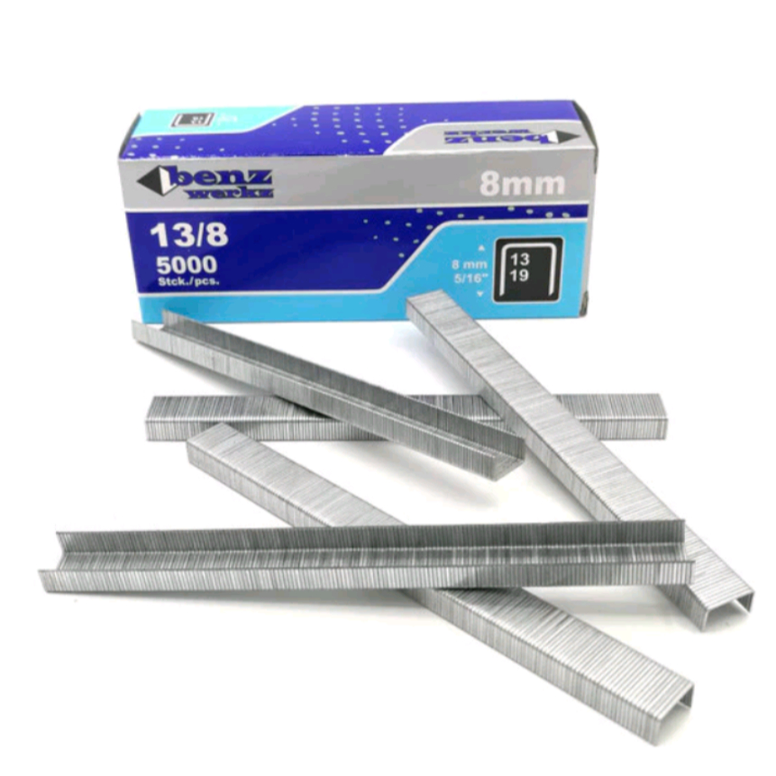 

Isi 5000 Refil Staples Tembak BENZ Uk 13/8mm (8mm)