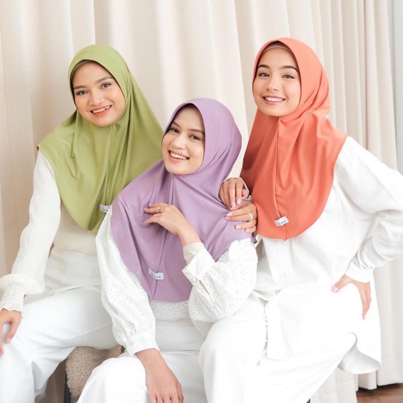 KENAN HIJAB - HIJAB BERGO DZEVADA INSTAN MATT JERSEY kenan