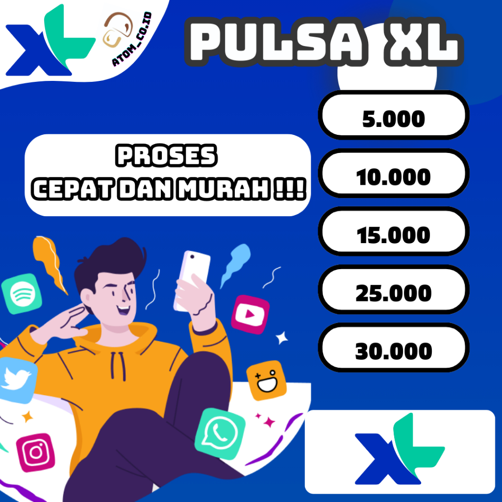 Pulsa XL (Dengan Penambahan Masa Aktif)