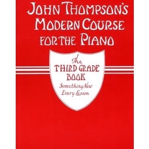 

Modern course for piano 3rd grade John Thompson KODE S7P7