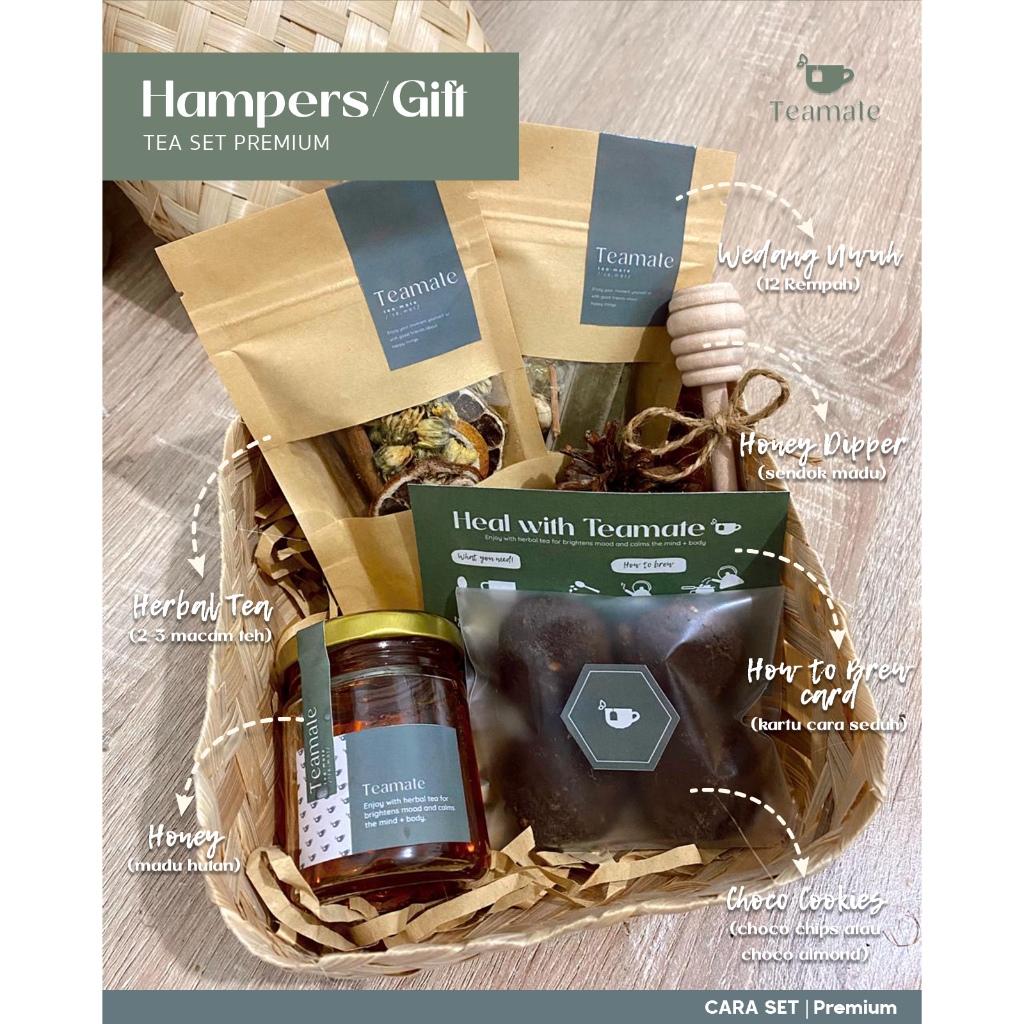 

(Channa Set) Hampers BESEK Idul Fitri Teh Set Premium Gift Parsel Kado Souvenir Nikahan Ulang Tahun Wisuda