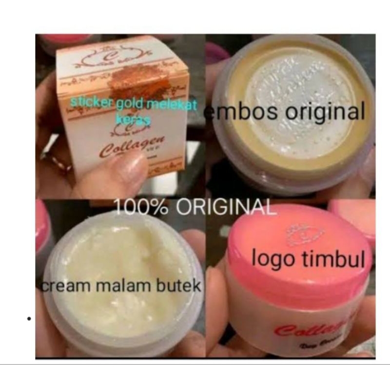 SIANG MALAM CREAM COLLAGEN IMPORT ASLI ORIGINAL MALAYSIA 100 PERSEN ORIGINAL