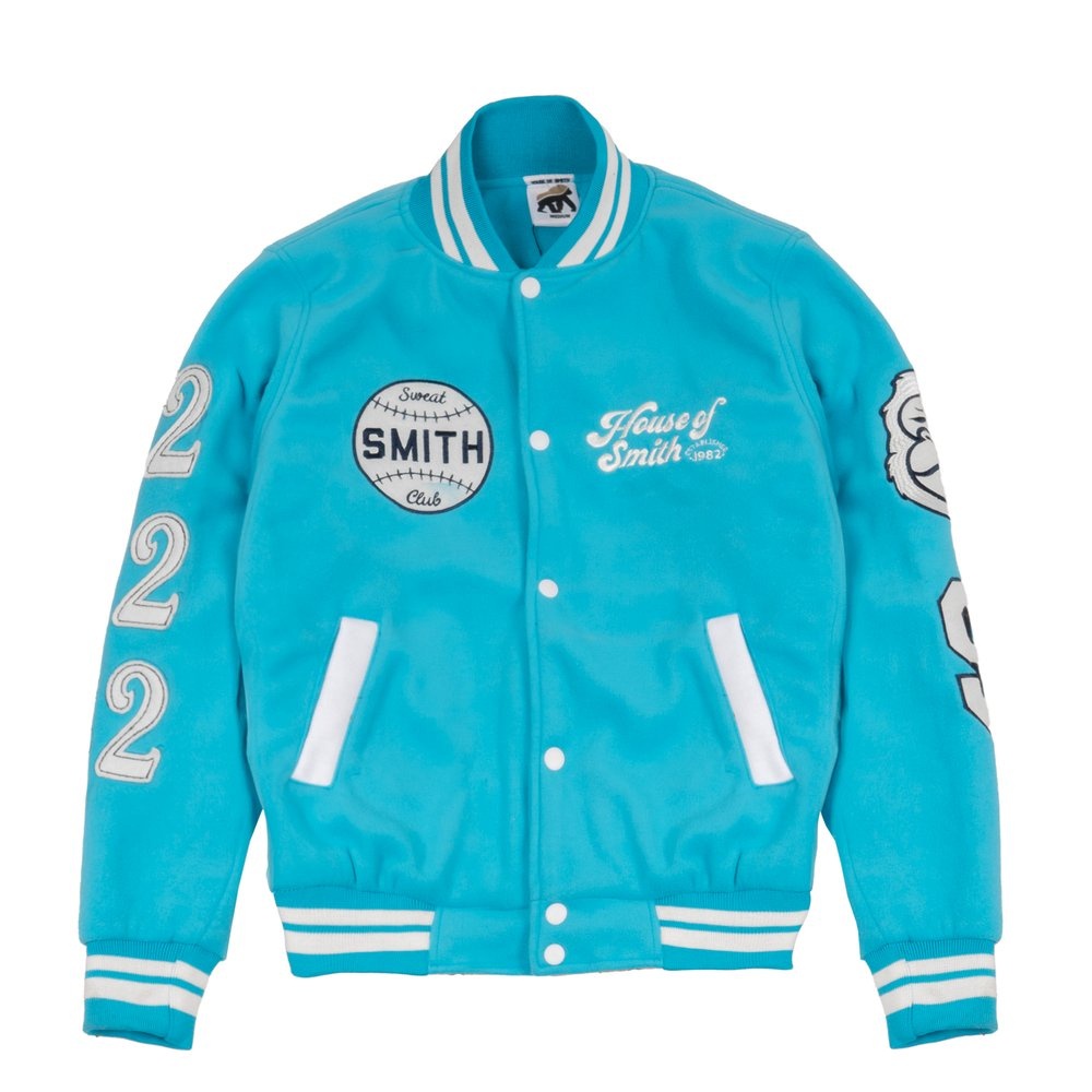 House of Smith BDG Jaket Varsity Pria - Varmar