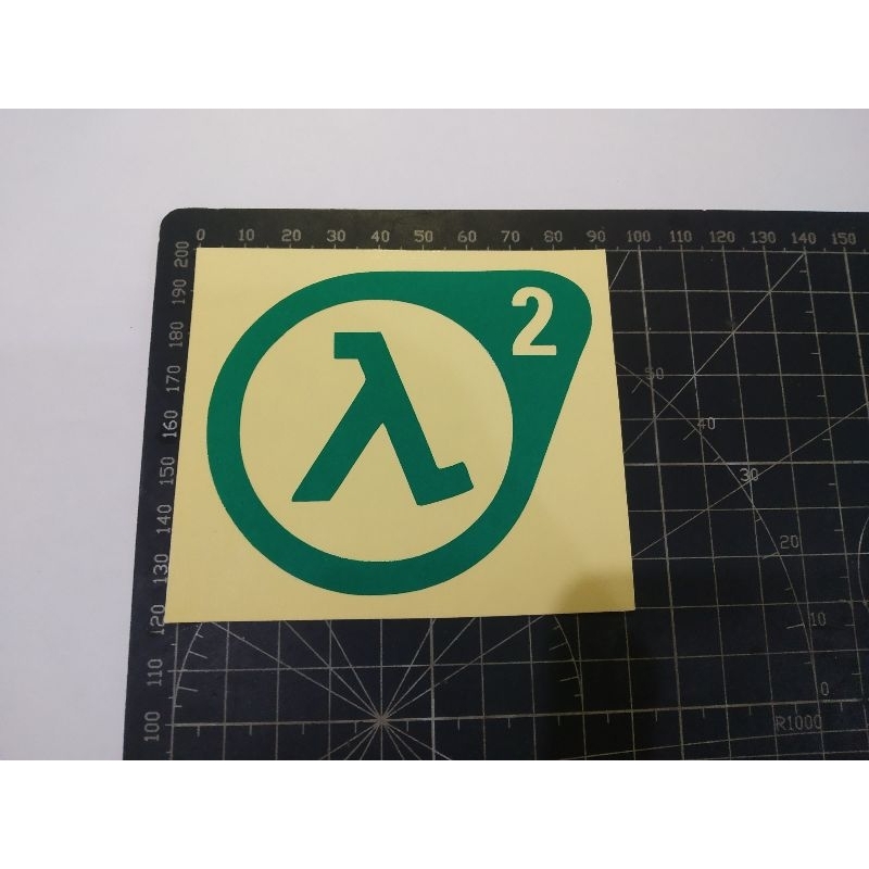 

cutting stiker Half life 2