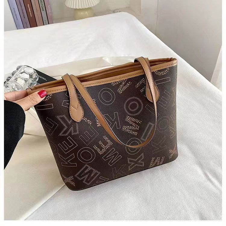 EL4955 Tas Bahu Wanita Elegan Shoulderbag Tas Fashion Kapasitas Besar Tote Bag Tas Import Big Size T