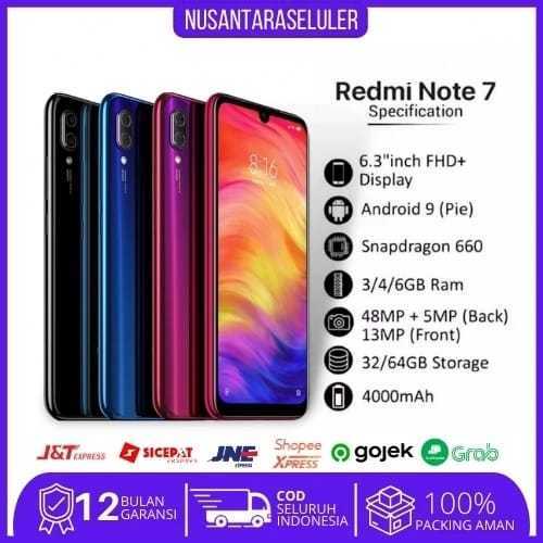 REDMI NOTE 7 RAM 6/128 GB