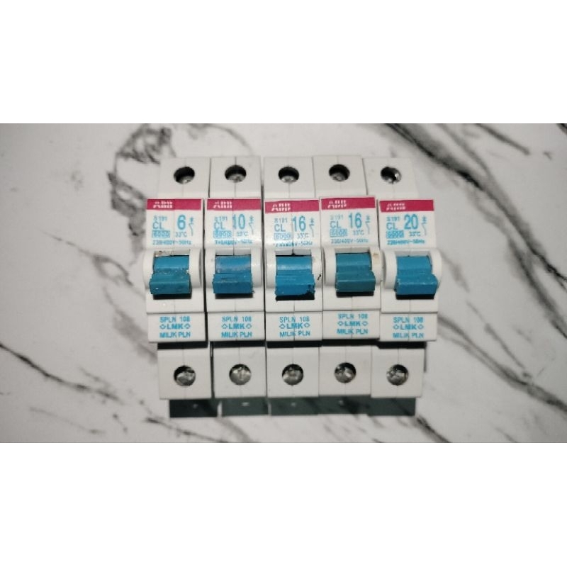 MCB ABB 6A/10A/20A/25A/ 35A /50A DIJAMIN ORIGINAL